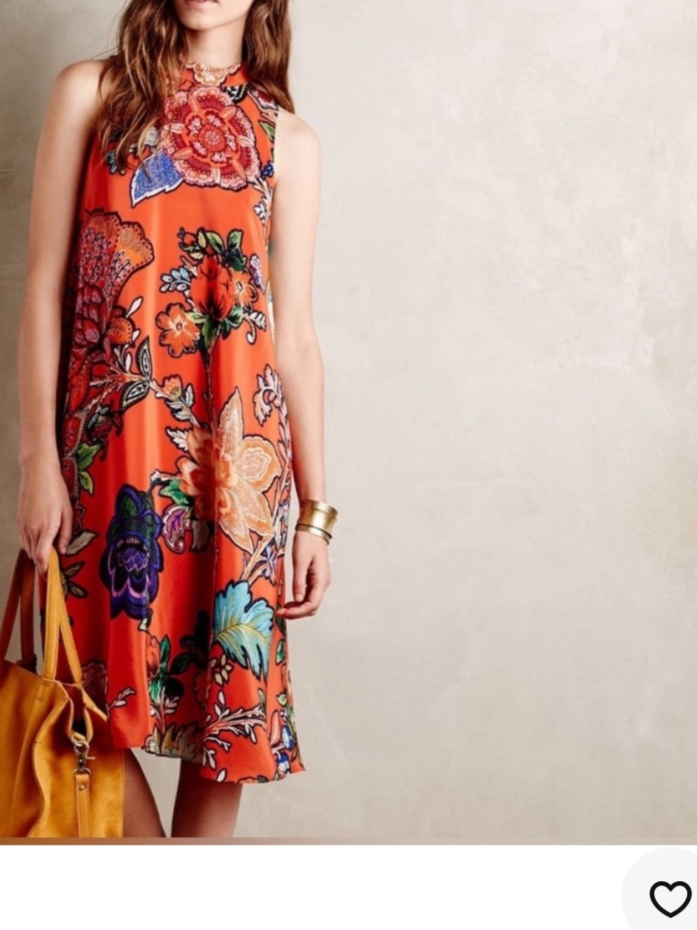 ANTHROPOLOGIE MAEVE LARKHILL SWING DRESS